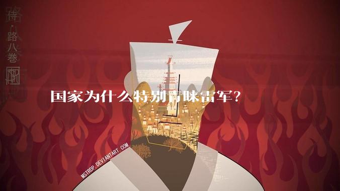 国家为什么特别青睐雷军？