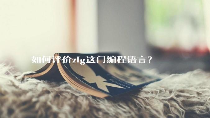 如何评价zig这门编程语言？